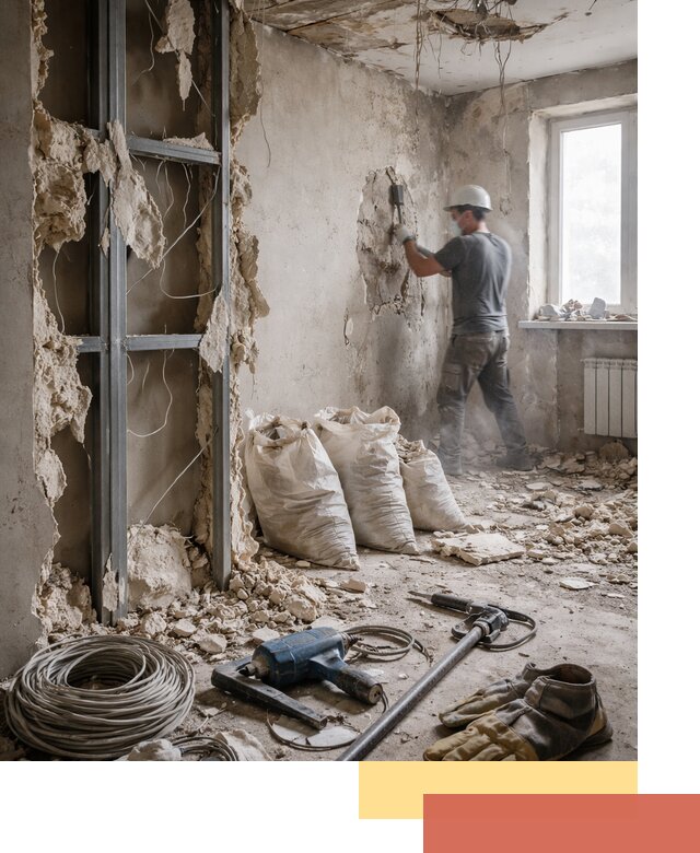 Профессиональный демонтаж зданий и конструкций в Феодосии