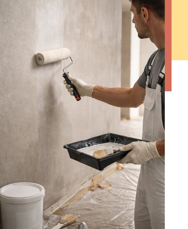 Грунтовка стен в Феодосии от 2235 руб. м2 — быстро, недорого, с материалом | ОТДЕЛОЧНИК-Фдс