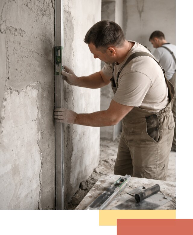 Установка штукатурных маяков в Феодосии с гарантией качества