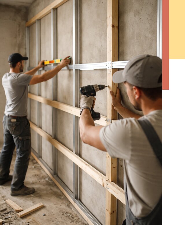 Устройство обрешетки под панели в Феодосии от 2133 руб. — монтаж под ключ | ОТДЕЛОЧНИК-Фдс