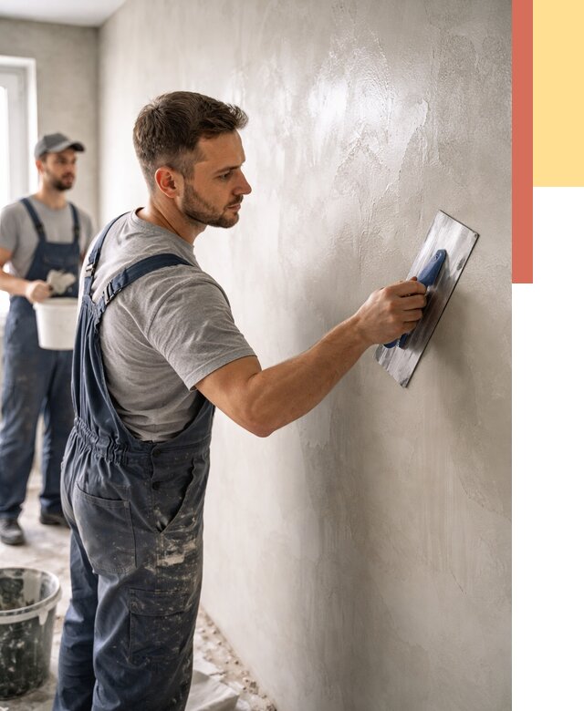 Глянцевание штукатурки стен в Феодосии от 7619 руб. — услуги и затирка | ОТДЕЛОЧНИК-Фдс