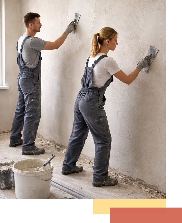 Штукатурка стен под обои в Феодосии профессионально и быстро