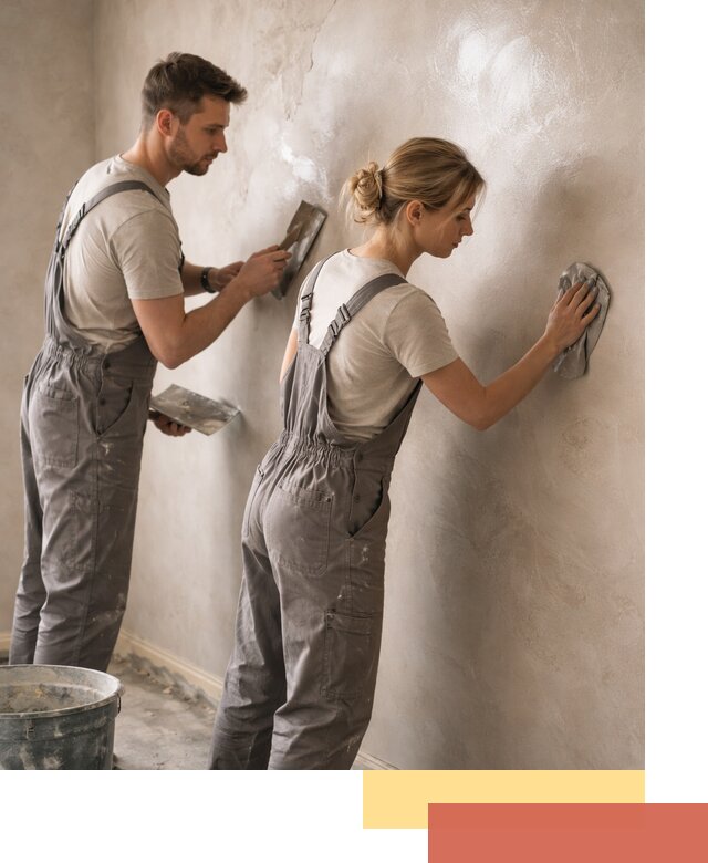 Венецианская штукатурка высокого качества в Феодосии