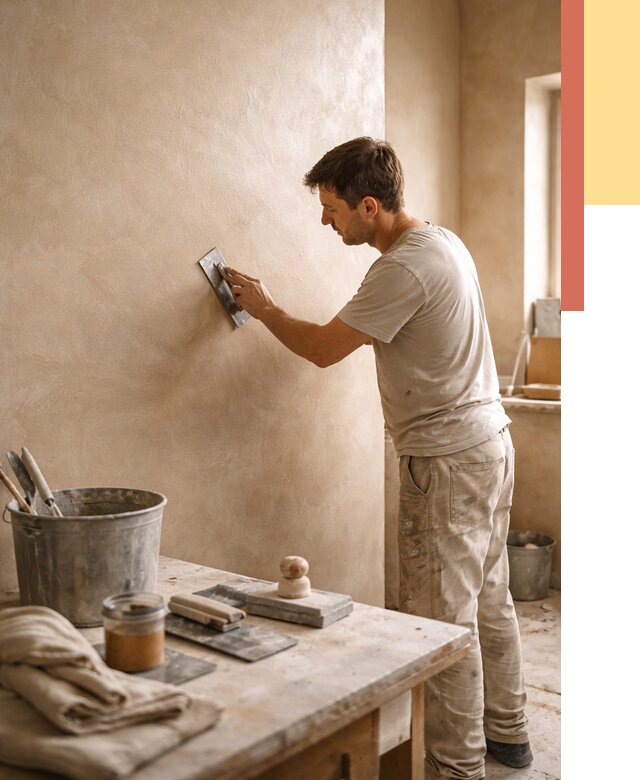 Марокканская штукатурка таделакт в Феодосии под ключ от 4266 руб. | ОТДЕЛОЧНИК-Фдс