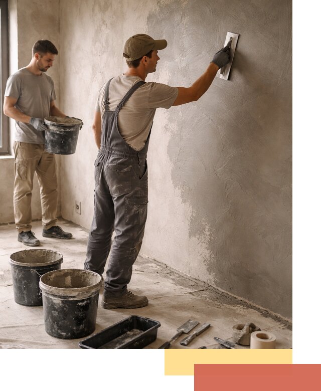 Нанесение микроцемента на стены в Феодосии качественно и быстро