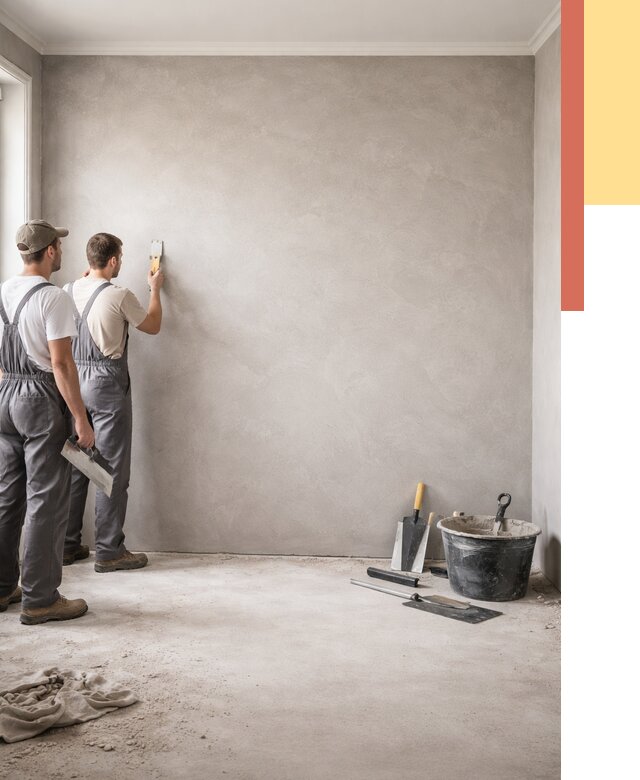 Микробетон на стены в Феодосии от 1270 руб. — нанесение и отделка | ОТДЕЛОЧНИК-Фдс