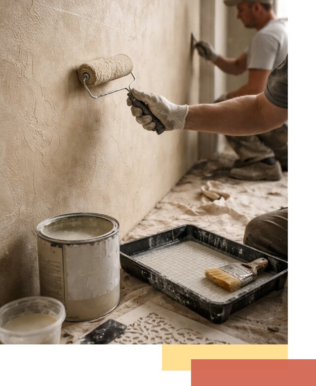 Лессирующая краска для декоративной отделки в Феодосии