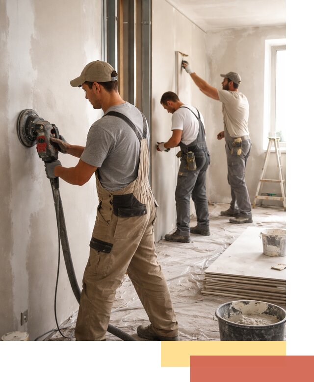 Профессиональная отделка стен в Феодосии качественно и в срок