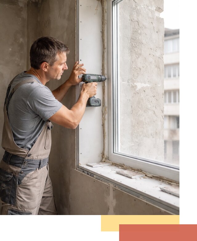 Монтаж гипсокартонных откосов в Феодосии под ключ