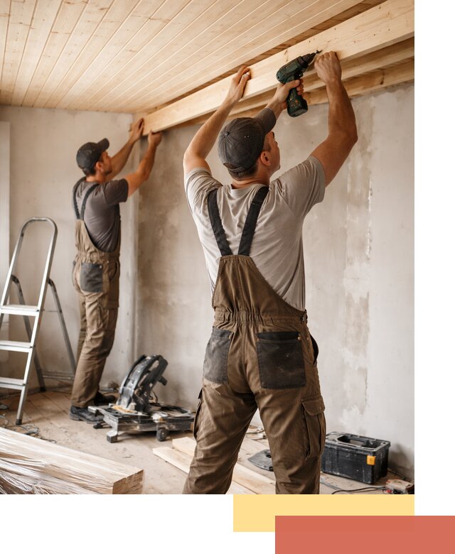 Монтаж потолка из вагонки в Феодосии профессионально и аккуратно