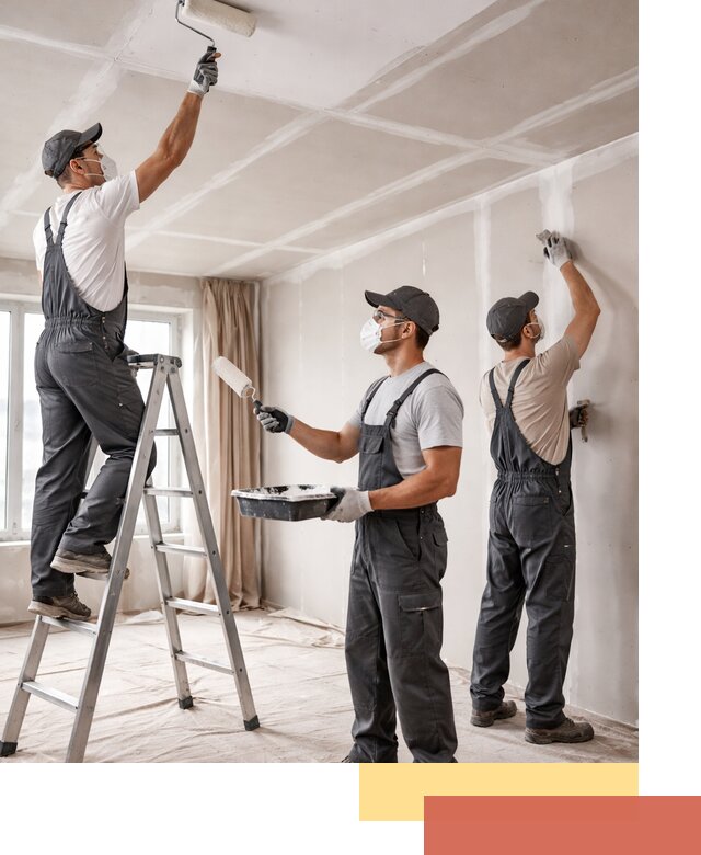 Покраска потолка из гипсокартона в Феодосии качественно и недорого