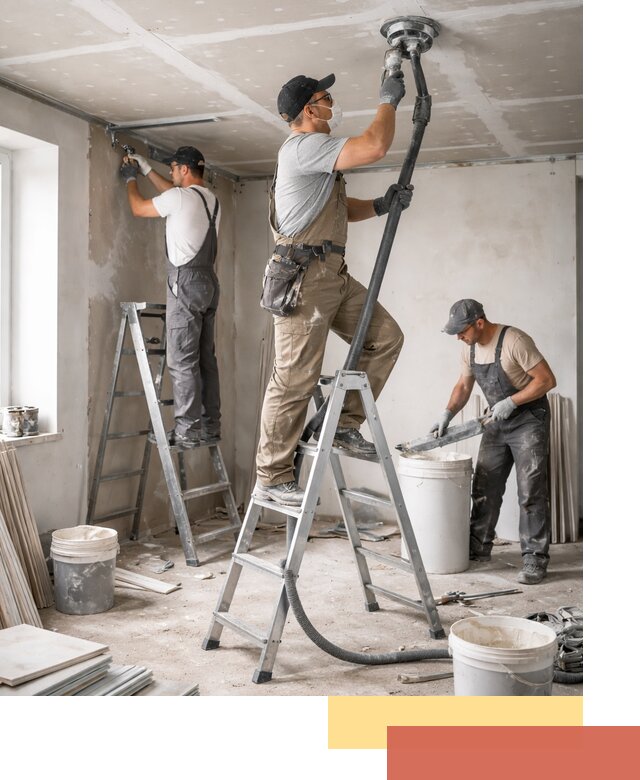 Ремонт потолка из гипсокартона в Феодосии: быстрый и качественный монтаж