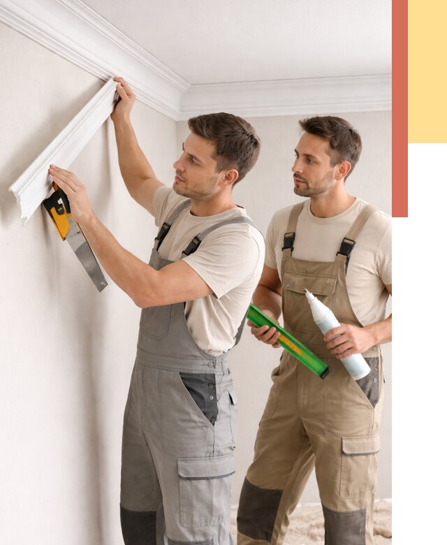 Монтаж потолочного плинтуса в Феодосии от 2336 руб. — быстро и недорого | ОТДЕЛОЧНИК-Фдс