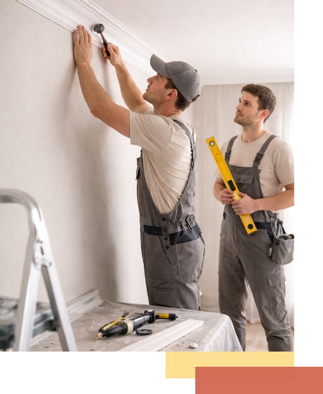Монтаж потолочного плинтуса в Феодосии качественно и быстро